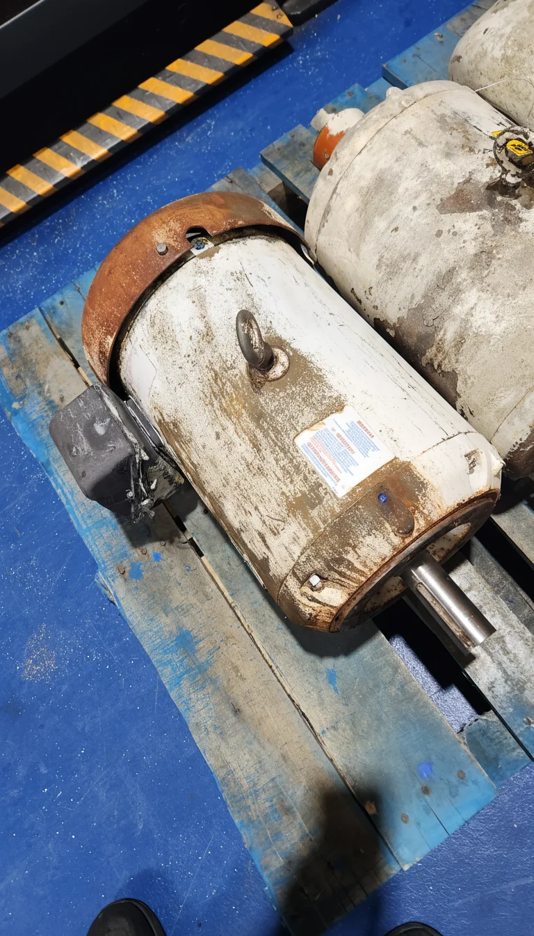 15HP motor before rewind