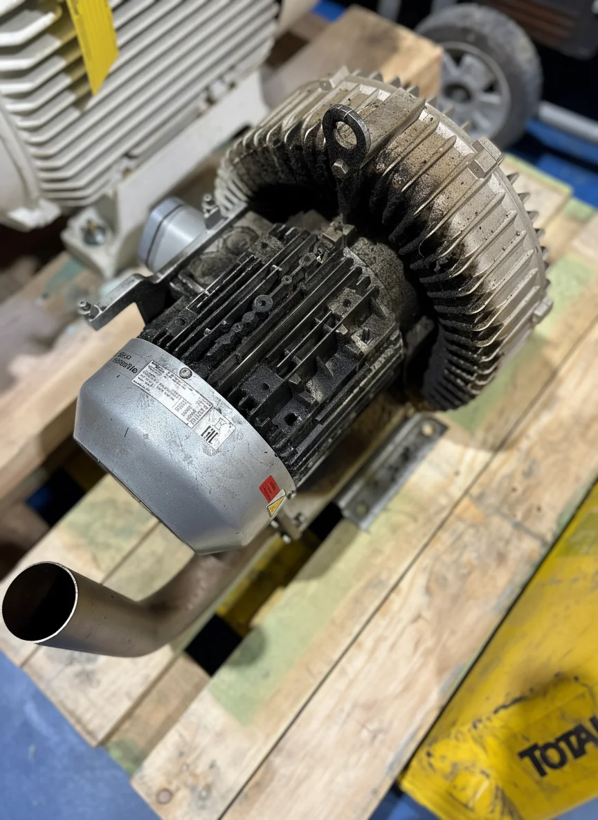 9HP motor before repair