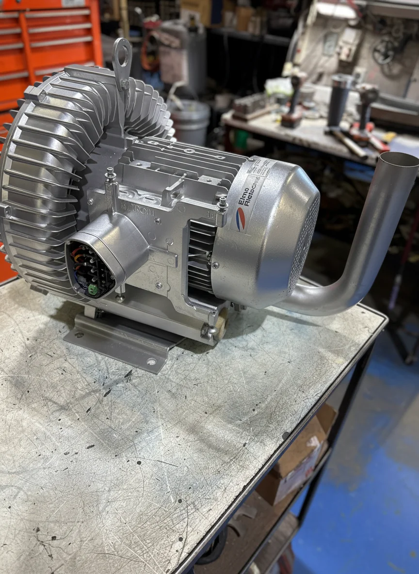 9HP motor after repair