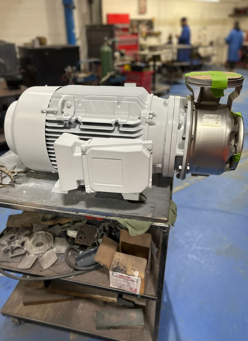 Refurbished motor at Complete Electric