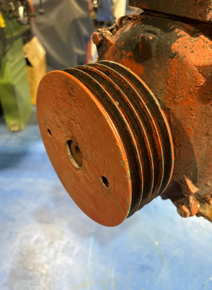 16HP motor before mechanical repair