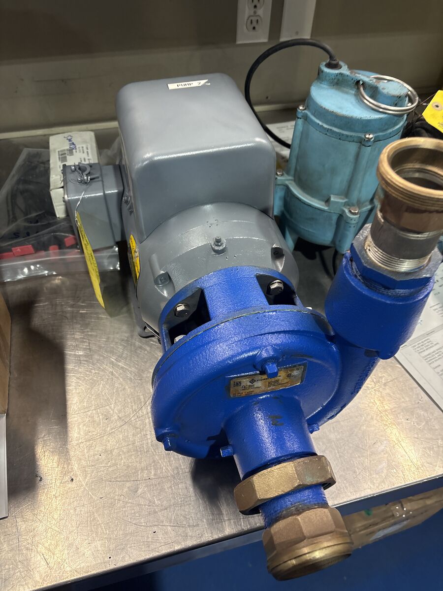 5HP motor after mechanical repair