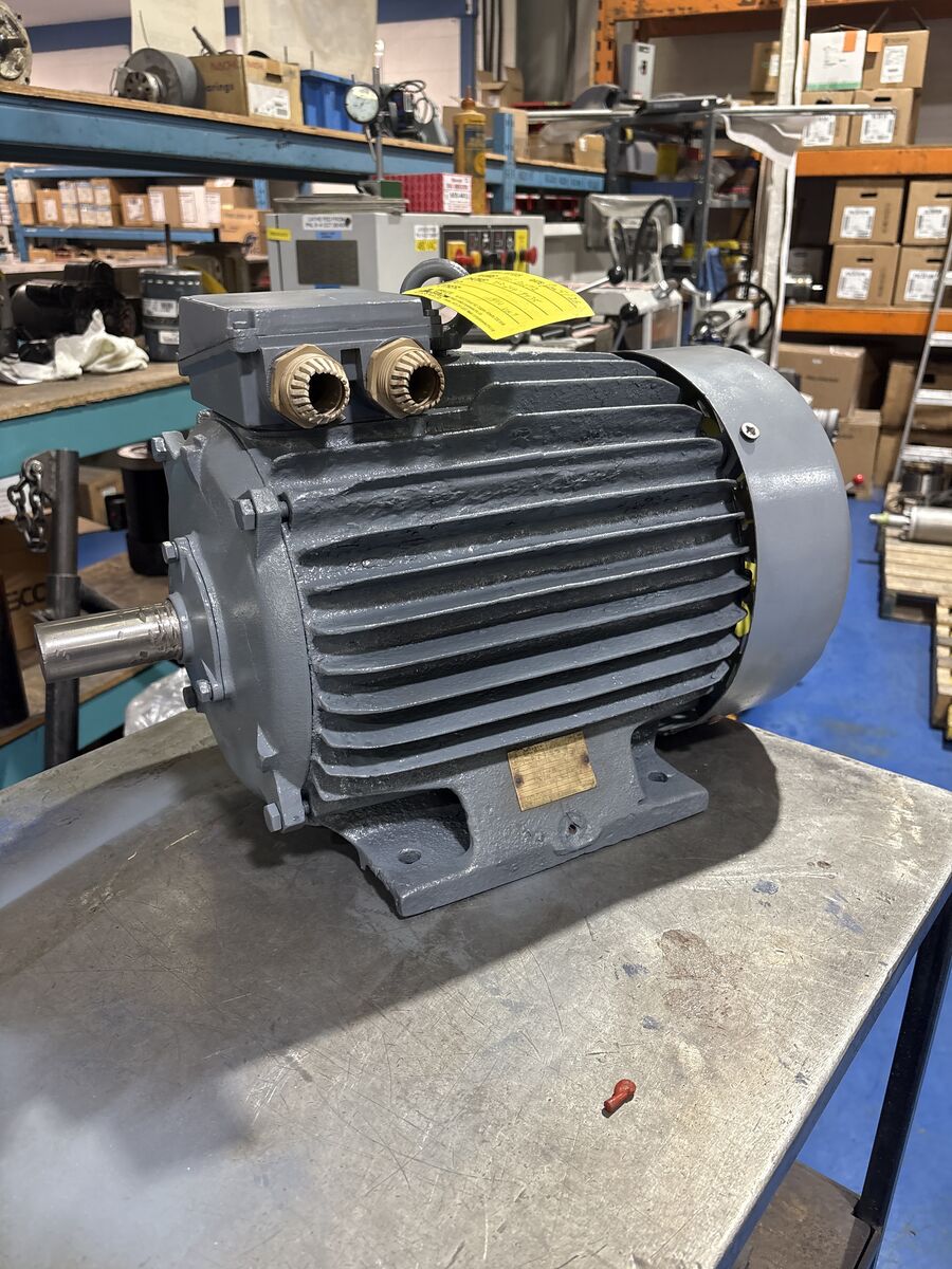 16HP motor after mechanical repair