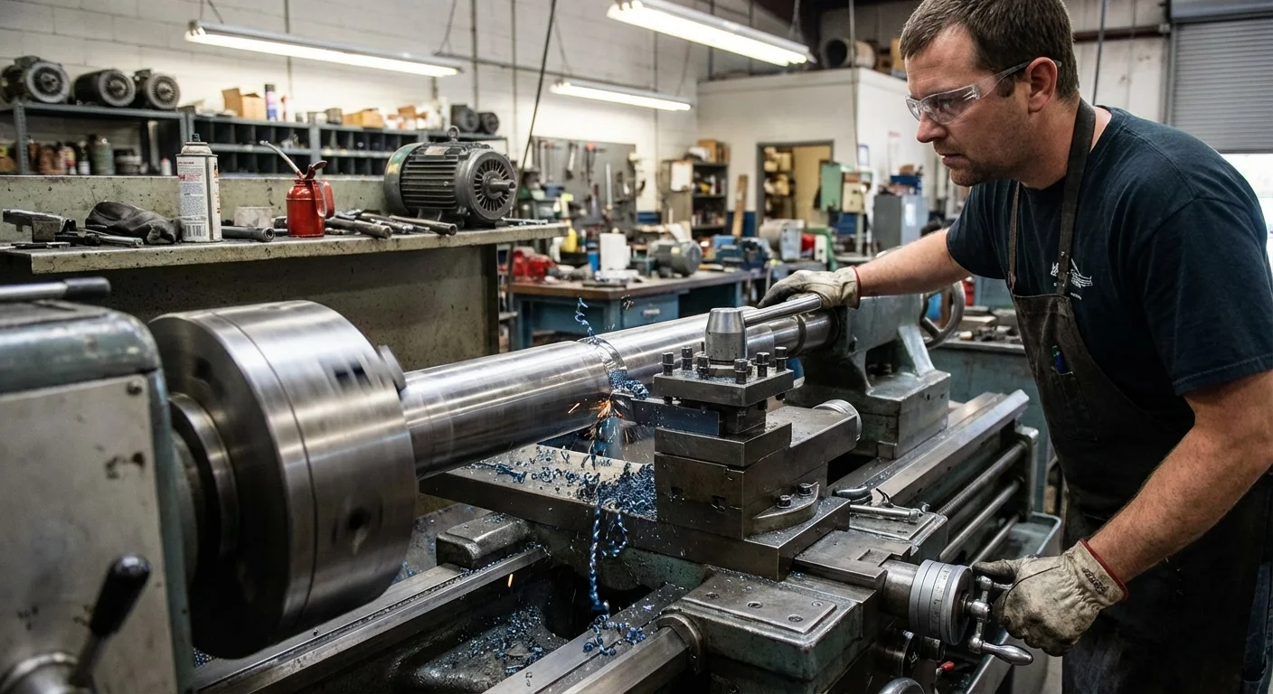 Motor assembly at Complete Electric Calgary shop