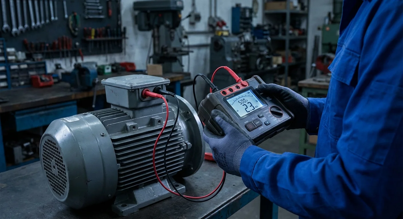 Electric Motor Testing Calgary -- Insulation & Load Testing